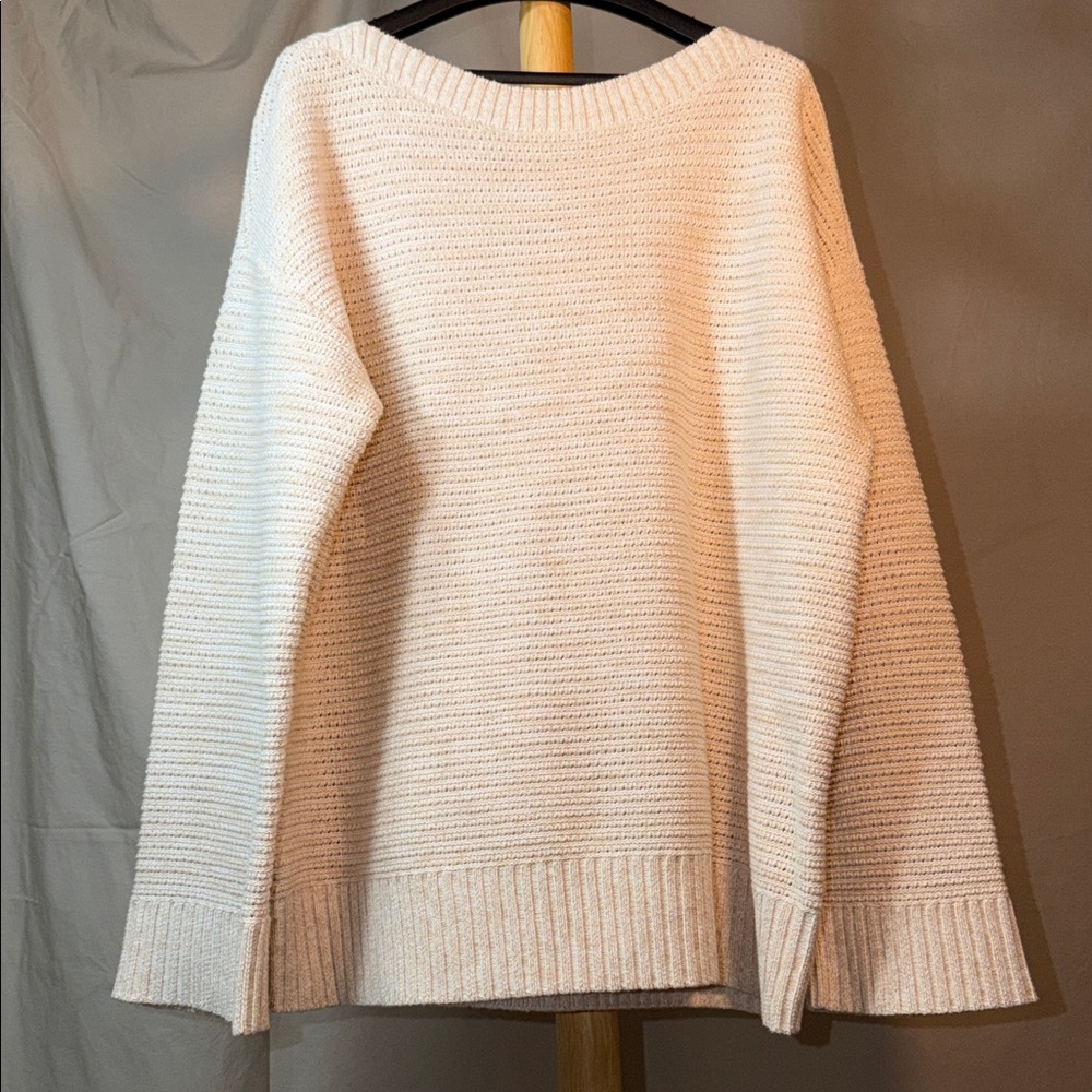 Loft Outlet Cream Women's Sweater